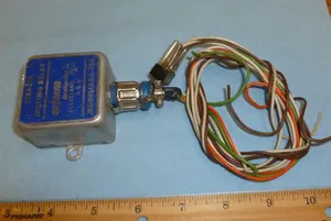 ADA-100 SPEAKER MUTING RELAY w/ WIRING CABLE & MICRO SWITCH (AVIATION)